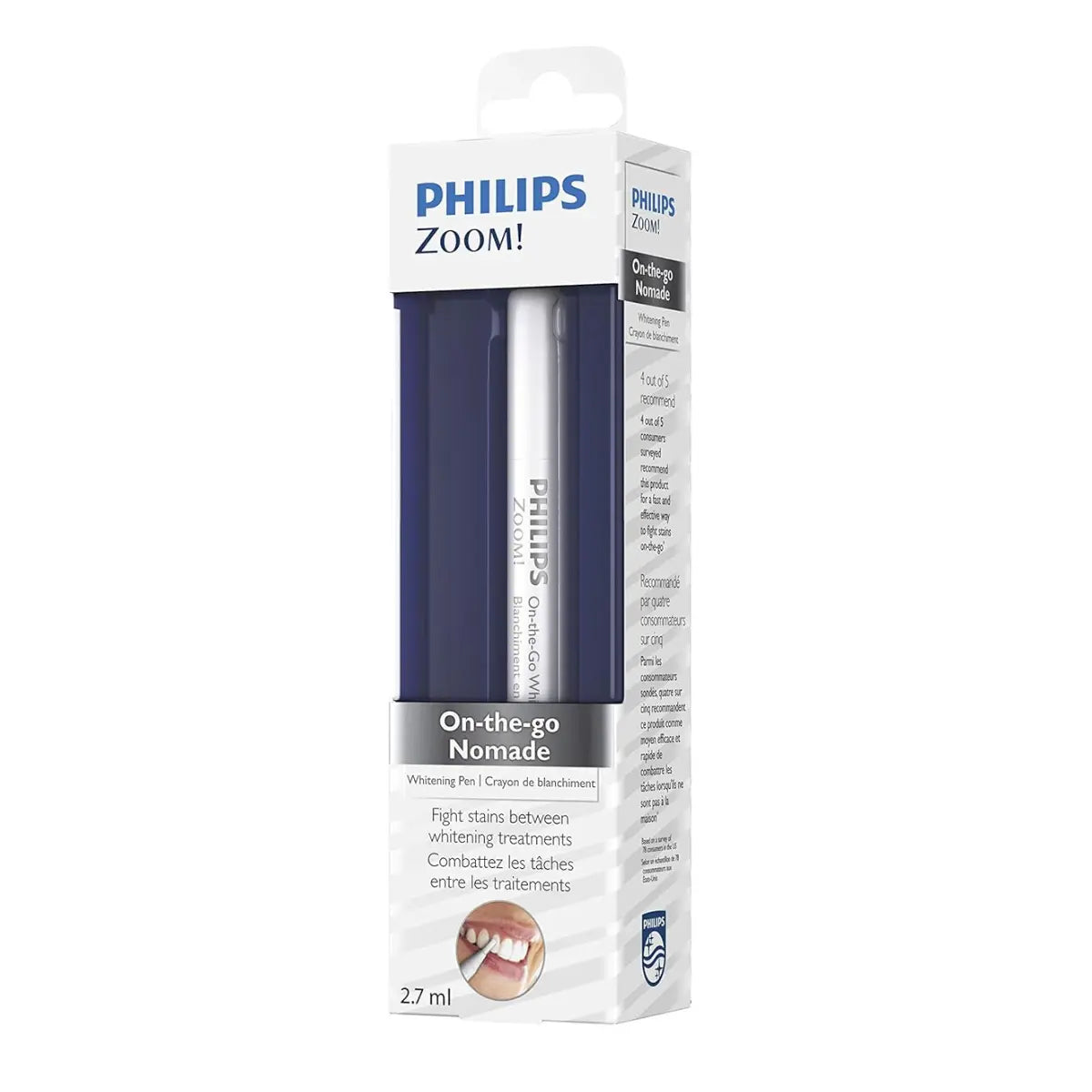 Penna Sbiancante Philips Zoom On-The-Go Nomade