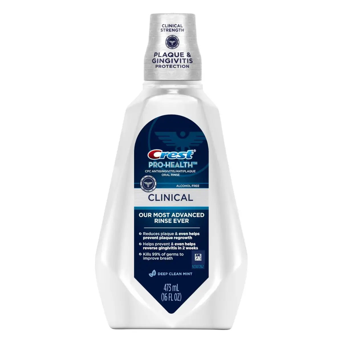 Colluttorio Crest Pro&Health Clinical Deep Clean Mint 473 ml