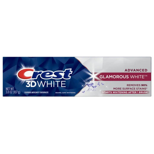 Dentifricio Crest 3D White Glamorous White 107g