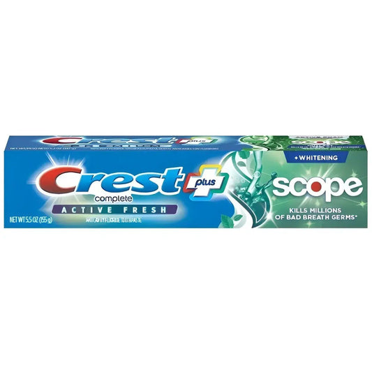 Dentifricio Crest Complete Plus Scope Active Fresh 155g