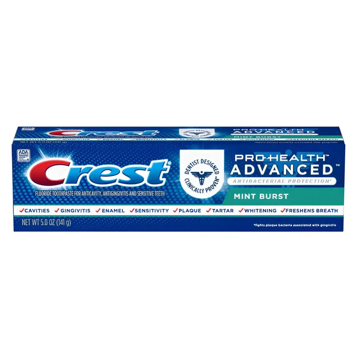 Dentifricio Crest Pro+Health Advanced Antibacterial Protection Mint Burst 141g