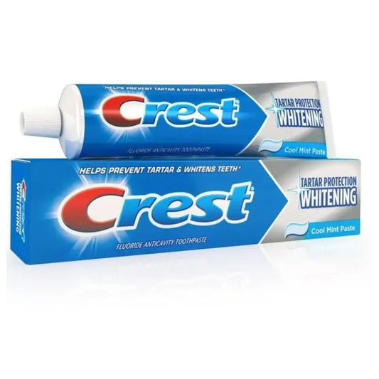 Dentifricio Crest Tartar Protection Whitening Cool Mint Paste 232g