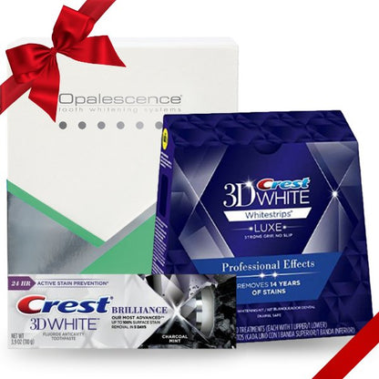 Set Natalizio: Opalescence & Crest Whitestrips