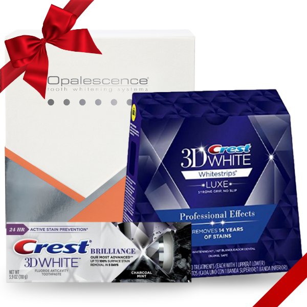 Set Natalizio: Opalescence & Crest Whitestrips