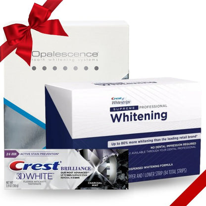 Set Natalizio: Opalescence & Crest Whitestrips